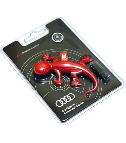 Amazon | Audi ゲッコー エアフレッシュナー 純正 (レッド/フローラル